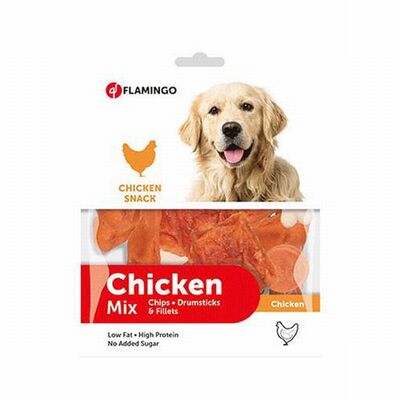 Flamingo Chicken Mix Tavuklu Karışık Köpek Ödülü 170 Gr 