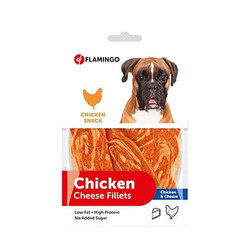 Flamingo - Flamingo Chicken Cheese Fillets Tavuklu ve Peynirli Köpek Ödülü 85 Gr