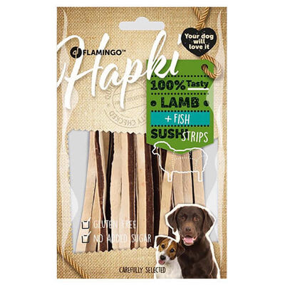 Flamingo Hapki Kuzulu ve Balıklı Şerit Köpek Ödülü 85 Gr