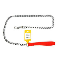 Flip - Flip Şerit Tutmalı Zincir Köpek Gezdirme Tasması 3,5 Mm 120 Cm 