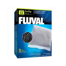 Fluval - Fluval C2 Akvaryum Filtre Karbonu 3x45 Gr 