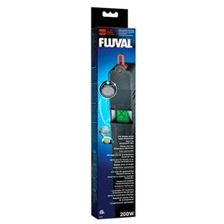 Fluval - Fluval E200 Tam Otomatik Dijital Ekranlı Akvaryum Isıtıcısı 200 W 