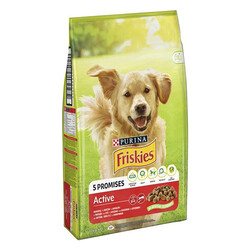 Friskies - Friskies Active Etli Yetişkin Köpek Maması 10 Kg 