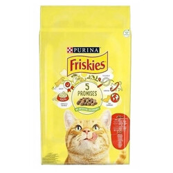 Friskies - Friskies Etli Tavuklu Ve Sebzeli Yetişkin Kedi Maması