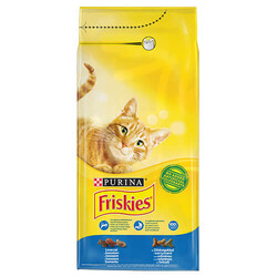 Friskies - Friskies Somonlu Ve Sebzeli Yetişkin Kedi Maması