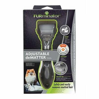 Furminator Ayarlanabilir Kıtık Açıcı Kedi ve Köpek Tarağı 