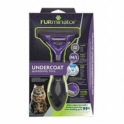 Furminator - Furminator Long Hair Uzun Tüylü Kedi Tarağı M-L 