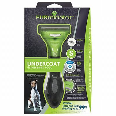 Furminator Short Hair Küçük Irk Kısa Tüylü Köpek Tarağı Small 