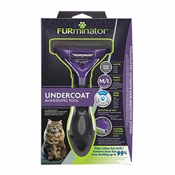 Furminator - Furminator Long Hair Uzun Tüylü Kedi Tarağı M-L 
