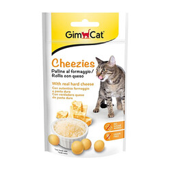 GimCat - GimCat Cheezies Peynirli Tahılsız Kedi Ödül Maması 50 Gr 