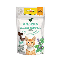 GimCat - GimCat Crunchy Ördekli ve Catnipli Kedi Ödül Maması 50 Gr 
