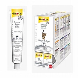 Gimcat - GimCat Taurine Paste Exstra Kalp ve Göz Sağlığı Destekleyici Taurinli Kedi Macunu 50 Gr 