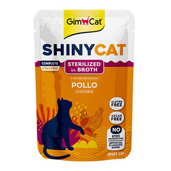 Gimcat - GimCat Shinycat Sos İçinde Tavuklu Kısırlaştırılmış Kedi Konservesi 70 Gr 