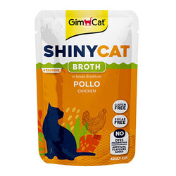 Gimcat - GimCat Shinycat Sos İçinde Tavuklu Yetişkin Kedi Konservesi 70 Gr 