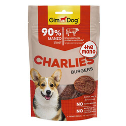 Gimdog - GimDog Charlies Burgers Sığır Etli Tahılsız ve Şekersiz Köpek Ödülü 70 Gr 