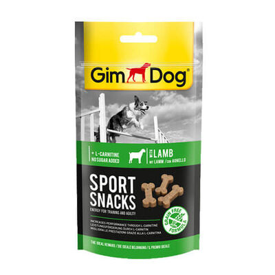 GimDog Sportsnack Coalfish Kömür Balıklı ve L Karnitinli Tahılsız Köpek Ödülü 60 Gr