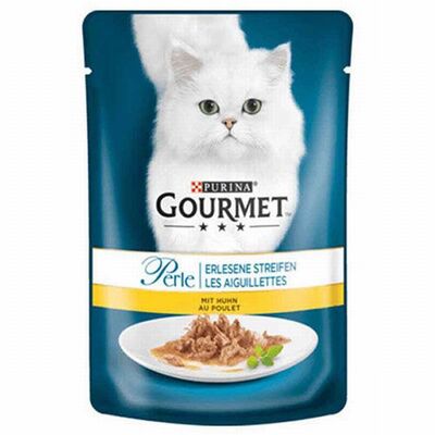 Gourmet Perle Izgara Tavuklu Yetişkin Kedi Konservesi 12 Adet 85 Gr 