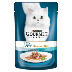Gourmet Perle - Gourmet Perle Izgara Ton Balıklı Yetişkin Kedi Konservesi 26 Adet 85 Gr 