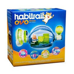 Hagen Habitrail Ovo Home Hamster Kafesi Mavi - Thumbnail