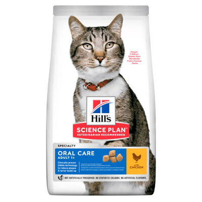 Hill’s SCIENCE PLAN Oral Care Chicken Ağız Bakımı Tavuklu Yetişkin Kedi Maması