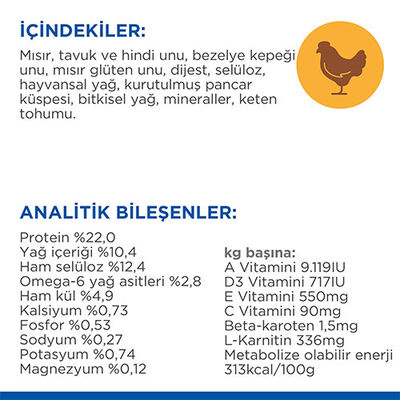 Hill’s SCIENCE PLAN Adult Light Medium Chicken Orta Irk Tavuklu Light Köpek Maması 2,5 Kg 