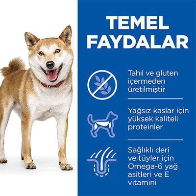 Hill’s SCIENCE PLAN Adult Medium No Grain Tuna Orta Irk Ton Balıklı Tahılsız Yetişkin Köpek Maması 2,5 Kg 