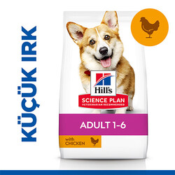 Hill's Science Plan - Hill’s SCIENCE PLAN Adult Small & Mini Chicken Küçük Irk Tavuklu Yetişkin Köpek Maması 3 Kg 