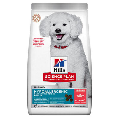 Hill’s SCIENCE PLAN Hypoallergenic Small Mini Somonlu Küçük Irk Yetişkin Köpek Maması 1,5 Kg 