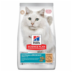 Hills Science Plan - Hill’s SCIENCE PLAN Hypoallergenic Tahılsız Yumurtalı ve Böcekli Yetişkin Kedi Maması