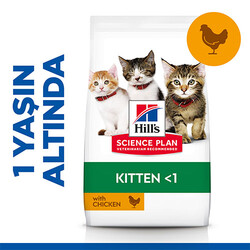 Hill’s SCIENCE PLAN Kitten Tavuklu Yavru Kedi Maması 1,5 Kg - Thumbnail