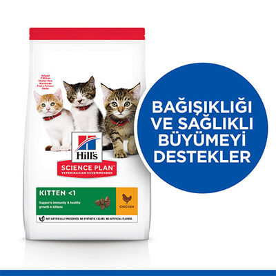 Hill’s SCIENCE PLAN Kitten Tavuklu Yavru Kedi Maması 3 Kg 