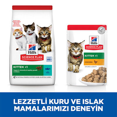 Hill’s SCIENCE PLAN Kitten Tuna Balıklı Yavru Kedi Maması 7 Kg 