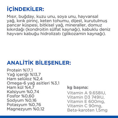 Hill’s SCIENCE PLAN Mature Adult 7+ Medium Lamb & Rice Orta Irk Kuzulu Yaşlı Köpek Maması 2,5 Kg 