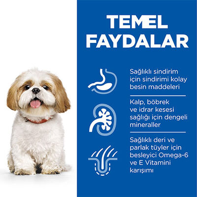 Hill’s SCIENCE PLAN Mature Adult 7+ Small & Mini Chicken Küçük Irk Tavuklu Yaşlı Köpek Maması 1,5 Kg 