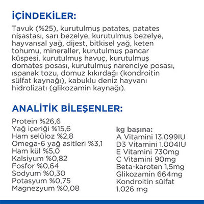 Hill’s SCIENCE PLAN No Grain Adult Large Tavuklu Tahılsız Yetişkin Köpek Maması 12 Kg 