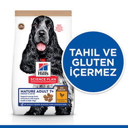 Hill’s SCIENCE PLAN No Grain Mature Adult 7+ Chicken Tavuklu Tahılsız Yaşlı Köpek Maması 2,5 Kg - Thumbnail