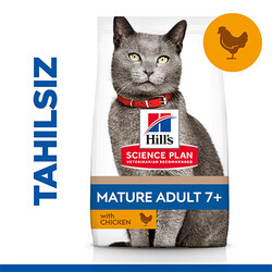 Hill’s SCIENCE PLAN No Grain Mature Adult 7+ Tavuklu Tahılsız Yaşlı Kedi Maması 1,5 Kg - Thumbnail