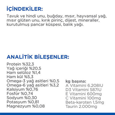 Hill’s SCIENCE PLAN Optimal Care Tavuklu Yetişkin Kedi Maması 3 Kg 