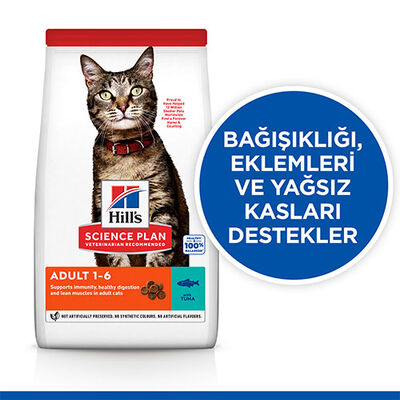 Hill’s SCIENCE PLAN Optimal Care Ton Balıklı Yetişkin Kedi Maması 1,5 Kg 