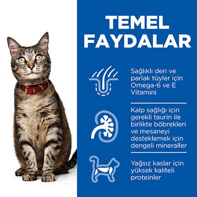 Hill’s SCIENCE PLAN Optimal Care Ton Balıklı Yetişkin Kedi Maması 1,5 Kg 