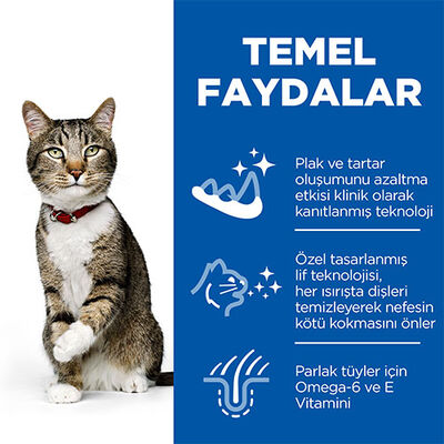 Hill’s SCIENCE PLAN Oral Care Chicken Ağız Bakımı Tavuklu Yetişkin Kedi Maması 1,5 Kg 