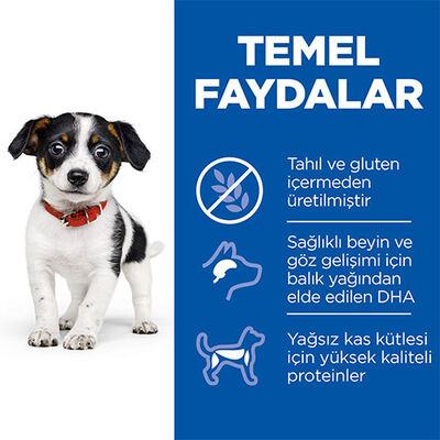 Hill’s SCIENCE PLAN Puppy Small & Medium No Grain Chicken Tavuklu Tahılsız Yavru Köpek Maması 2,5 Kg 