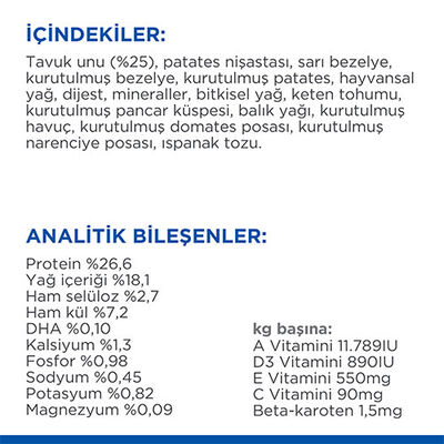 Hill’s SCIENCE PLAN Puppy Small & Medium No Grain Chicken Tavuklu Tahılsız Yavru Köpek Maması 2,5 Kg 