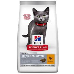 Hills Science Plan - Hill’s SCIENCE PLAN Sterilised Kitten Tavuklu Kısırlaştırılmış Yavru Kedi Maması