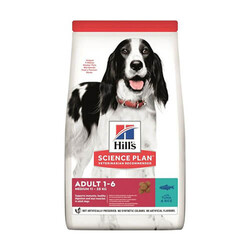  - Hill’s SCIENCE PLAN Adult Medium Tuna&Rice Orta Irk Ton Balıklı Yetişkin Köpek Maması
