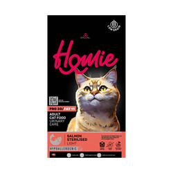 Homie - Homie Somonlu Düşük Tahıllı Kısırlaştırılmış Kedi Maması 12 Kg 