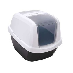 Imac - İmac Maddy Üstten Açılır Kapalı Kedi Tuvaleti 62x49,5x47,5 Cm Antrasit 