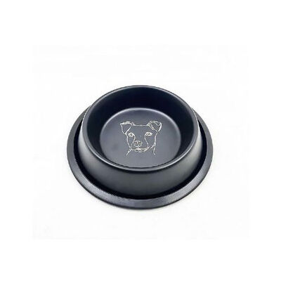 EuroDog Oripet Asr Fpdl Lazer İşlemeli Köpek Mama Su Kabı 16 Oz 