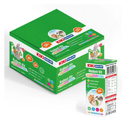 Kiki Excellent - Kiki Excellent Kemirgen Tavşan Hamster Vitamin Desteği 25 Ml 