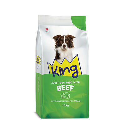 King Biftekli Yetişkin Köpek Maması 15 Kg 